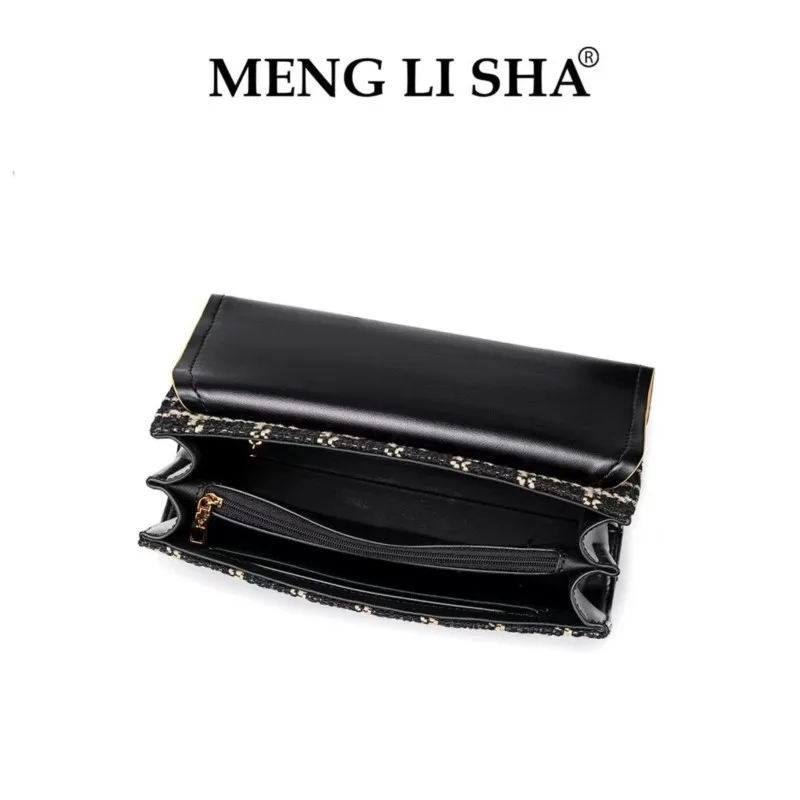 Light luxury brand women\'s handbag 2025 new autumn and winter plaid bag, high-end texture single shoulder diagonal cross bag