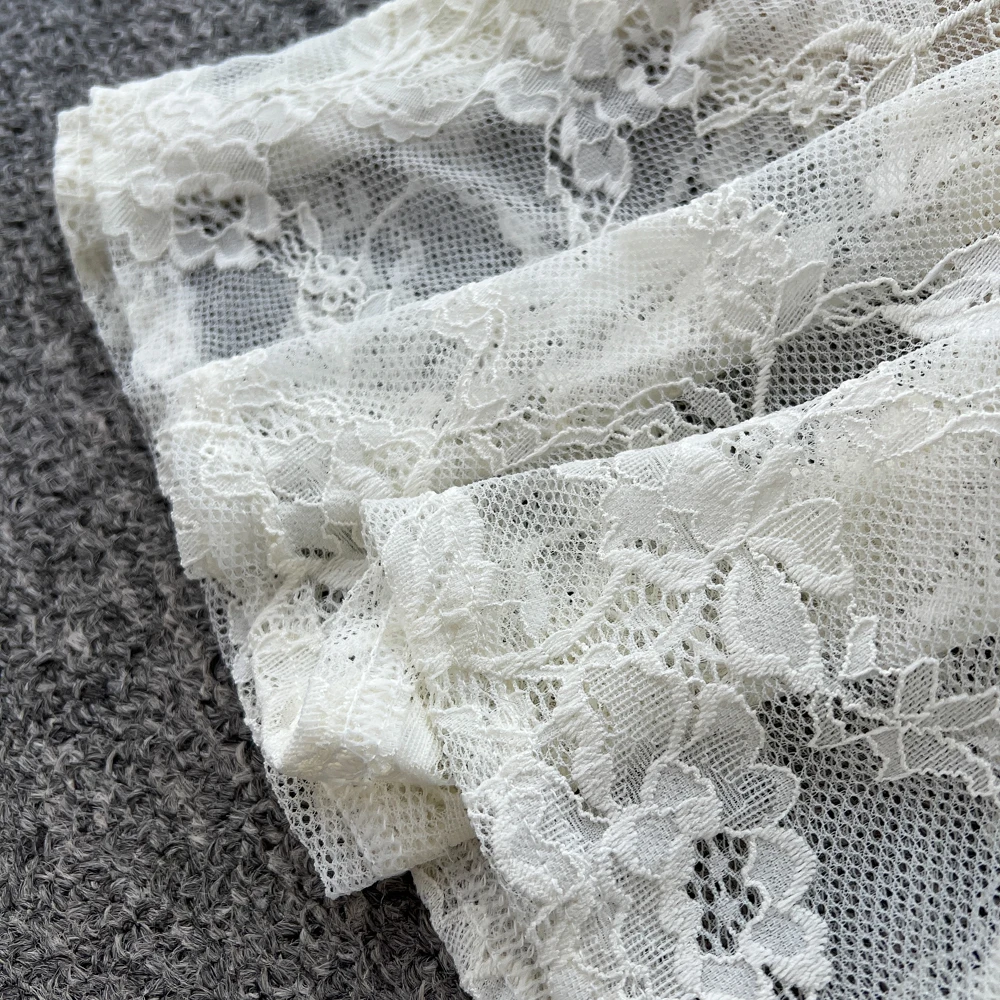 Chic vintage Sexy collo quadrato Elegante fata moda coreana Boho abito a sirena abito da donna