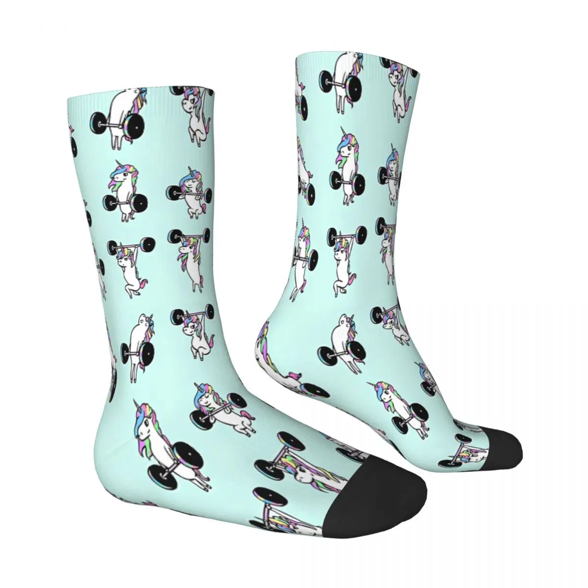 Unicorn Animal LIFTING Socks Male Mens Women Summer Stockings Printed