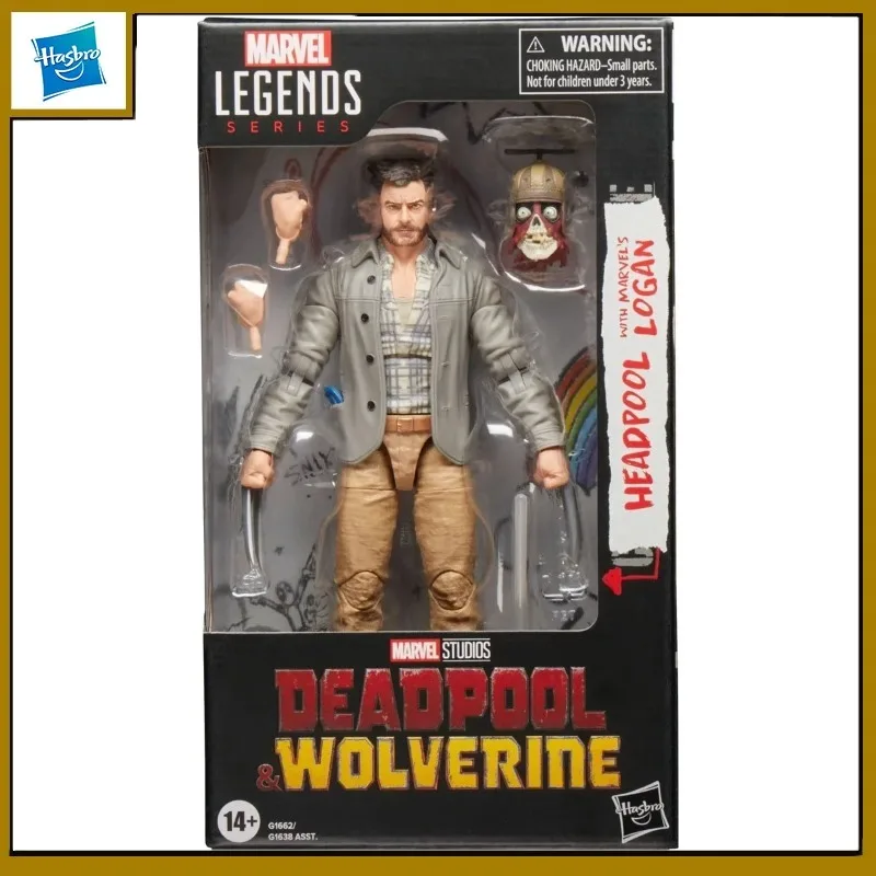 Hasbro Originele Marvel Legends Anime Figuur Deadpool Wolverine Action Figure Speelgoed voor Jongens Meisjes Kids Gift Model Ornamenten