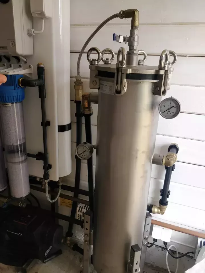 

Автоматический самоочищающийся фильтр для воды из 10 стальных элементов с автоматической обратной промывкой для систем холодного водоснабжения