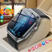 Health Smartwatch NFC AI Medical Diagnosis Blood Lipids Uric Acid Blood Pressure SmartWatch ECG+PPG Bluetooth Call Watch for Men