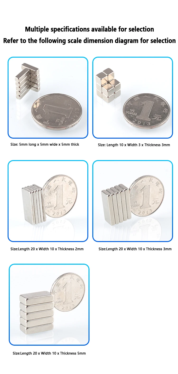 3x2x1 4x3x1 5x5x1 6x4x2 mm Starke Runde Magnete für Kühlschrank, DIY-Projekte, Wissenschaft & Bürogebrauch Kühlschrankmagnet Magnetischer Haken – Detail 18