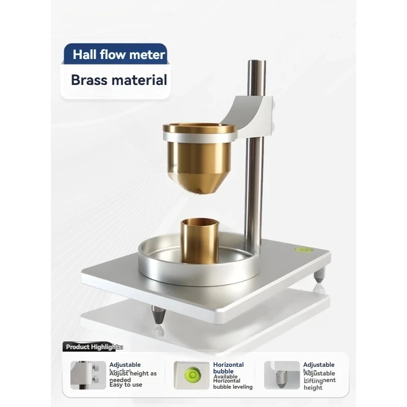Metal powder flowability measuring funnel XF-02, powder Hall flowmeter, powder bulk density meter