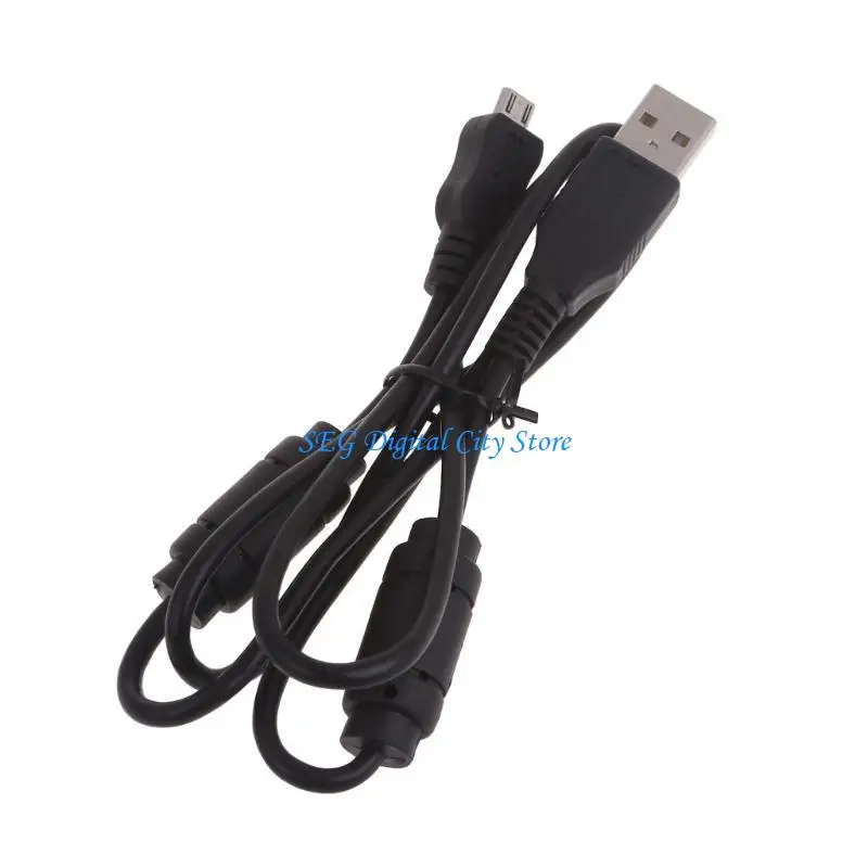 

U75B Data Cable with Rings Versatile Interference Resistant Data Cord 1m for Phones Tablets & Headphones