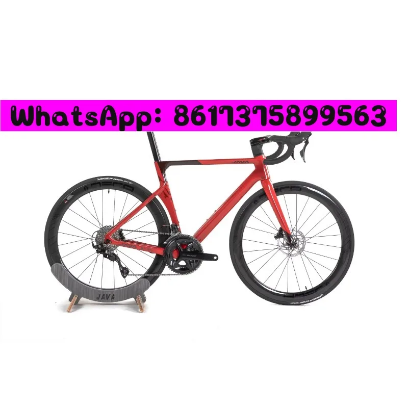 

Full Carbon Fiber Road Bicycle 24 Speed Race Bike R7120 105 Hydraulic Disc Brake Racing Cycling UCI Java Vesuvio