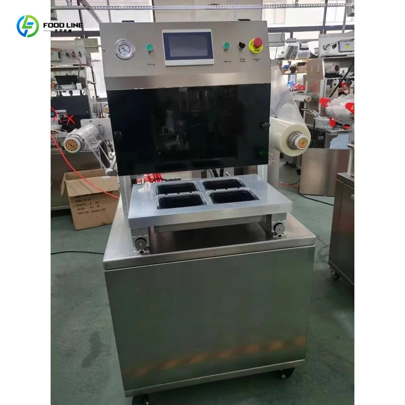 FL Automatic Modified Atmosphere Packaging System, Vacuum Sealer for Steak, Commercial Machine with Film Roll