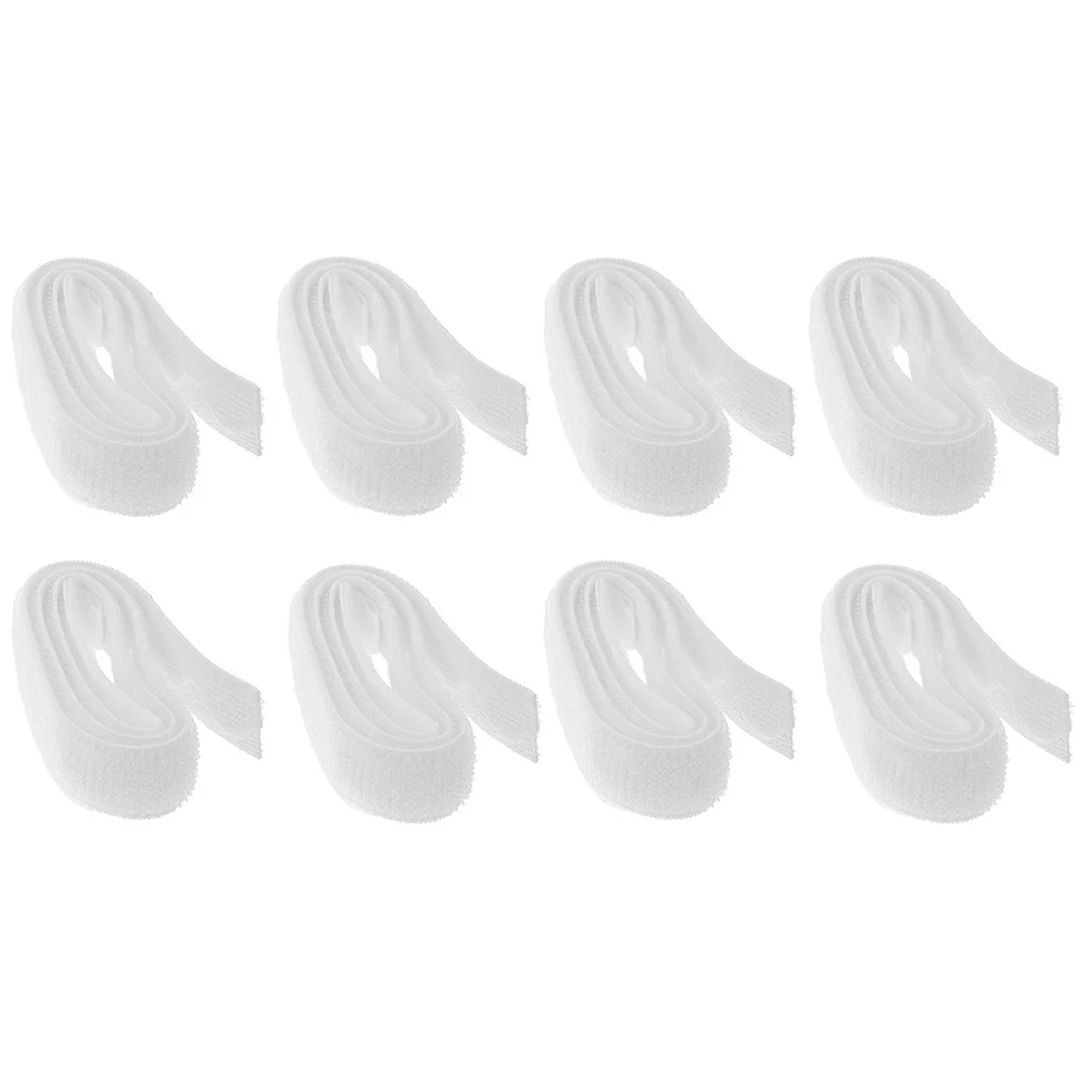 

8 шт., ремешок для ног катетера, универсальный размер, мягкий дышащий полиэстер, фиксирующая лента для катетера, держатель мешка для мочи, универсальный фиксирующий ремешок