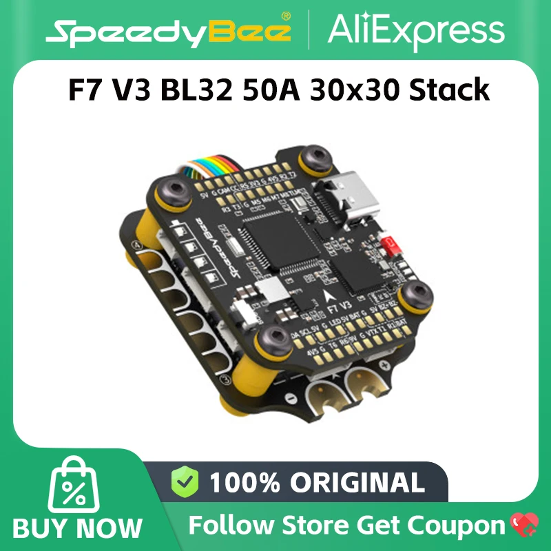 SpeedyBee F7 V3 BL32 50A 30x30 Stack: My Real-World Experience as a Racing Quad Builder