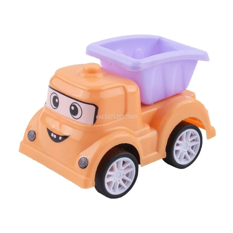 Mini Spielzeug Auto Anhänger Auto Modell Alt Zurückziehen Auto Cartoon Engineering Lkw Feuerwehrauto Kinder Geschenke Farbe Zufällig Kinder Geschenk