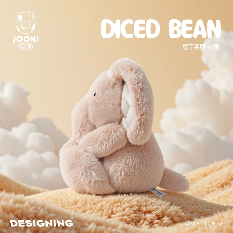 Soft Stuffed Elephant Plush Toy Lovely Hugging Pillow for Kids Baby Sleep Companion Anime Animal Back to School Birthday Gift