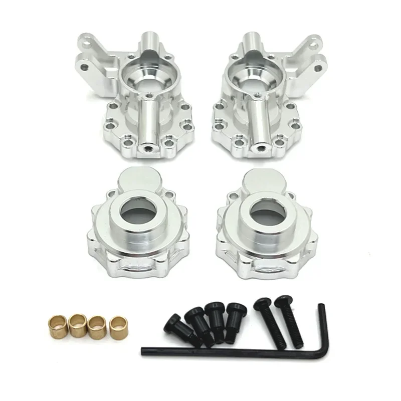 

Front Axle Steering Cup for WLtoys 104006 104010 104020 104026 RC Car Metal Upgrade OP Accessories Parts Kit