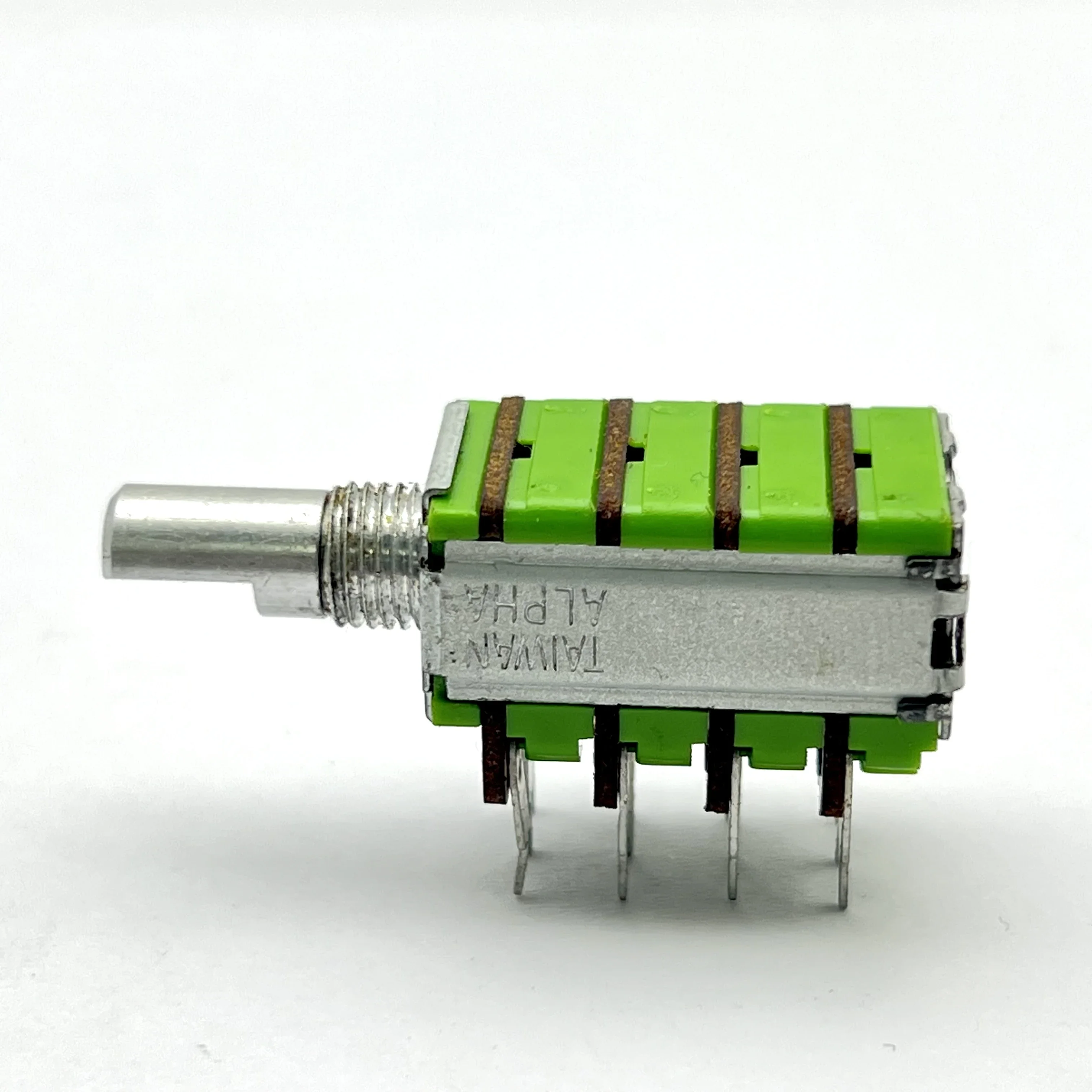 1 PCS Taiwan ALPHA Alpha RK12 precision potentiometer quad A10K * 4 shaft length 15MM four channels