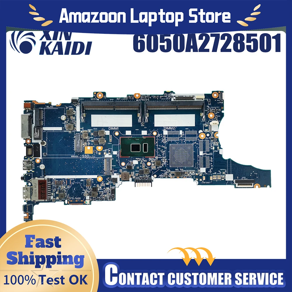 

Материнская плата для HP Elitebook 840 G3 6050A2728501 i7-6500U 216-0868010 2G 832428-001, материнская плата для ноутбука, полностью протестирована, EliteBook 850