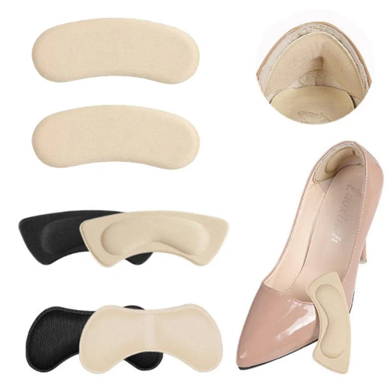 5Pairs Women Insoles for Shoes High Heel Stickers Adjust Size Adhesive Heels Insert Feet Protector Sticker Antiwear Care Insole