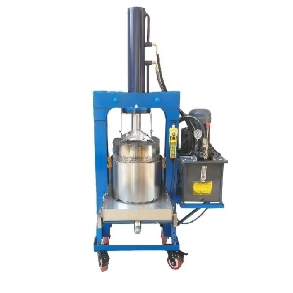 Stainless Steel Electric Small Honey Processing Machine Heavy Duty Honey Cold Press Extractor Extraction Squeezer Machine