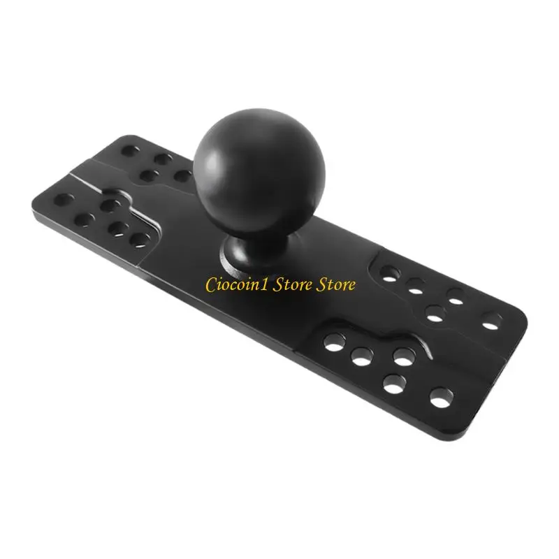 A3PC Universal Rubber Base 1inch Ball Head Holder For Marine Electronic Equipment