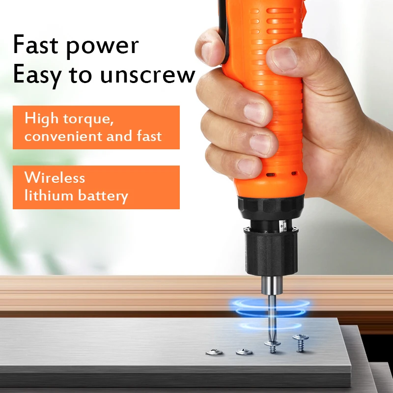 12V Electric Screw Drivers Mini Cordless Rechargeable Li-ion Battery Power Screwdriver Professional Household Installation Tools