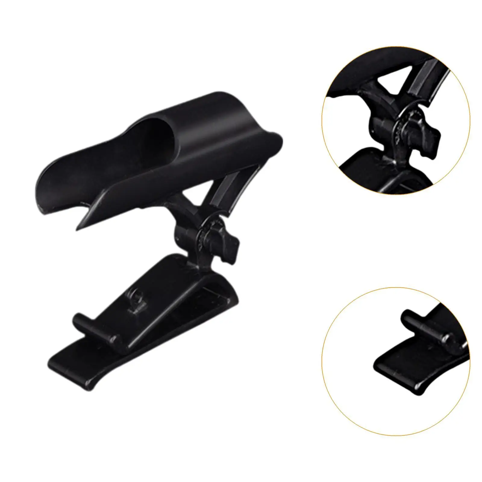 Bucket Rod Holder Lightweight Adjustable Fishing Supplies Mount Bracket Fishing Pole Holder Clamp on Bucket Fixed Clip Rod Rack