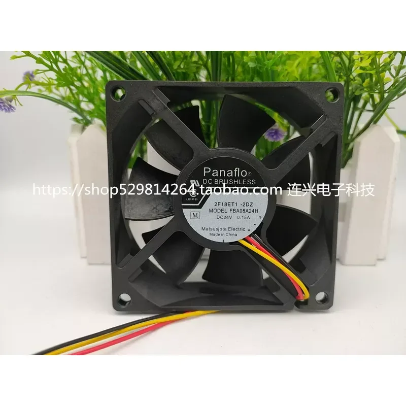 for Panaflo 8025 8cm FBA08A24M 24V Inverter Cooling Fan FBA08A24H