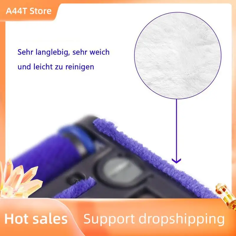 A44T 5 مجموعة ملحقات خطوط قطيفة ناعمة لدايسون V6 V7 V8 V10 V11 V15 مكنسة كهربائية قطع غيار الأسطوانة الناعمة