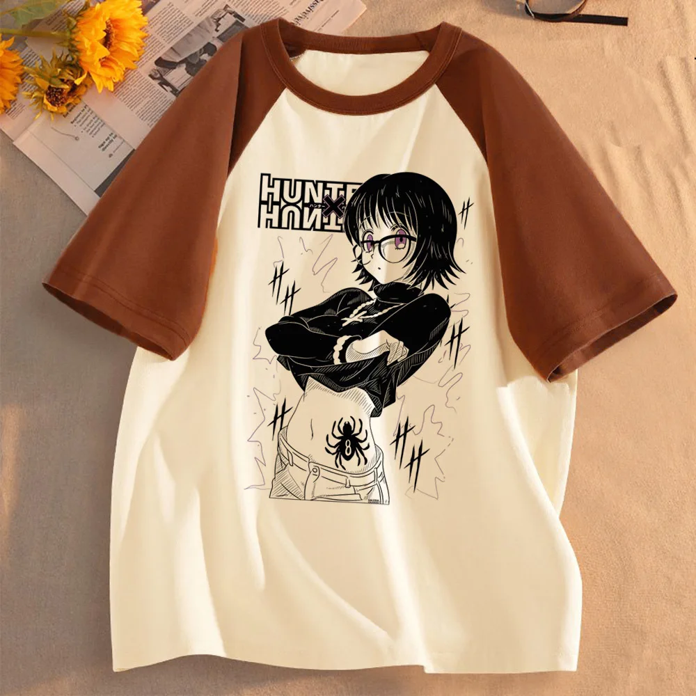 Hunter x Hunter top tees teen gyaru funny harajuku goth korean fashion t-shirt gyaru cute vintage manga summer