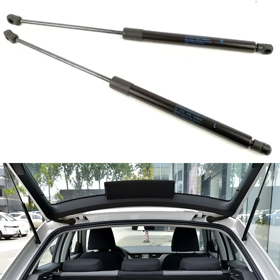 Wooeight 2Pcs Tailgate Supporting Strut Rear Trunk Shock Strut Damper Support For VW Touran 2005-2015 Tiguan Skoda Octavia 2017