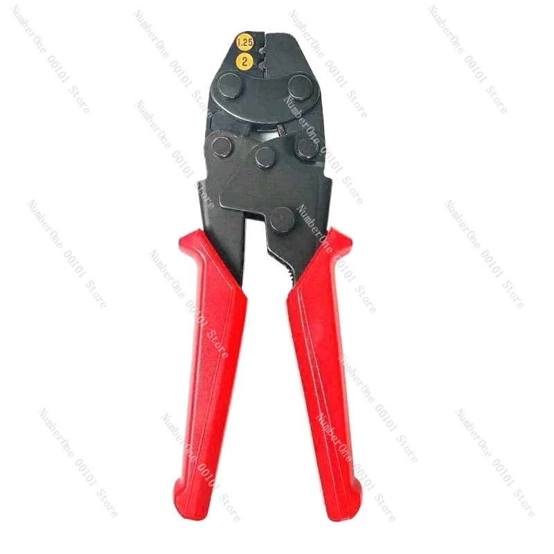 Small bare terminal cold-pressing pliers ut ot sc C45 terminal 0.3 to 6 square mm HS-1MA crimping pliers