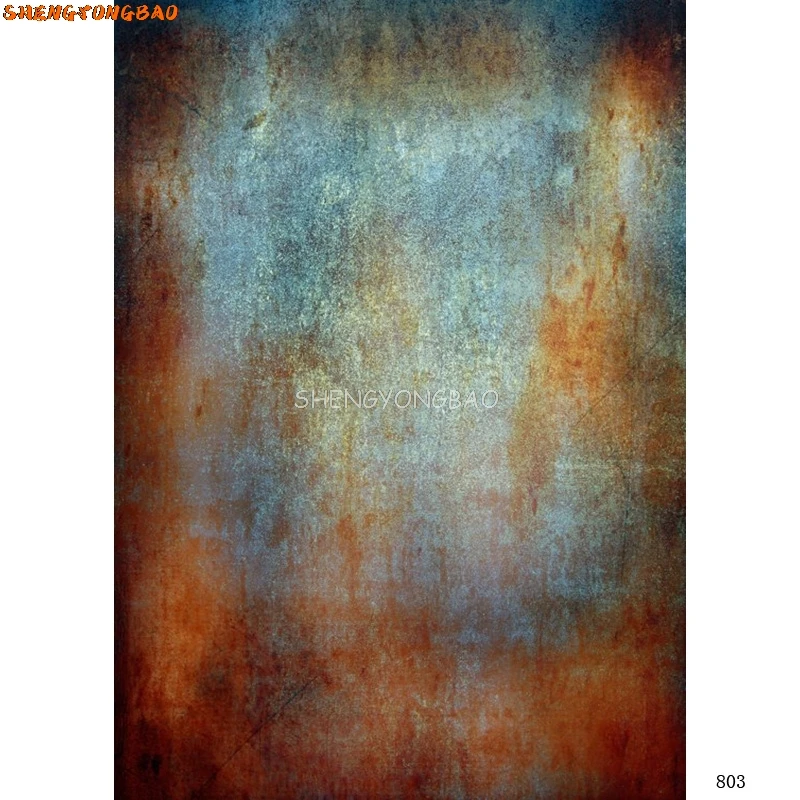 SHENGYONGBAO 디지털 프린트 레트로 초상화 사진 배경 소품, 추상적 음영 빈티지 가족 사진 스튜디오 배경