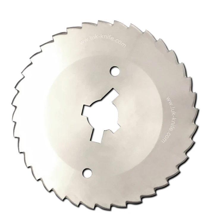 Universal Serrated Round Replacement Blade For Electric Kebab Meat Slicer