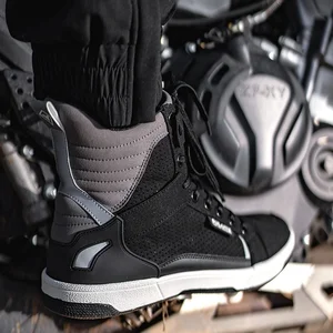 RESPRIBLE MOTORCY RESPIRABLE REDING SHOES High Cut Anti Fall Anti Sliding Knight Park Boots Parkour Shoes All Casual Boots Stations 6 Main Sales Motocross Boots - №1