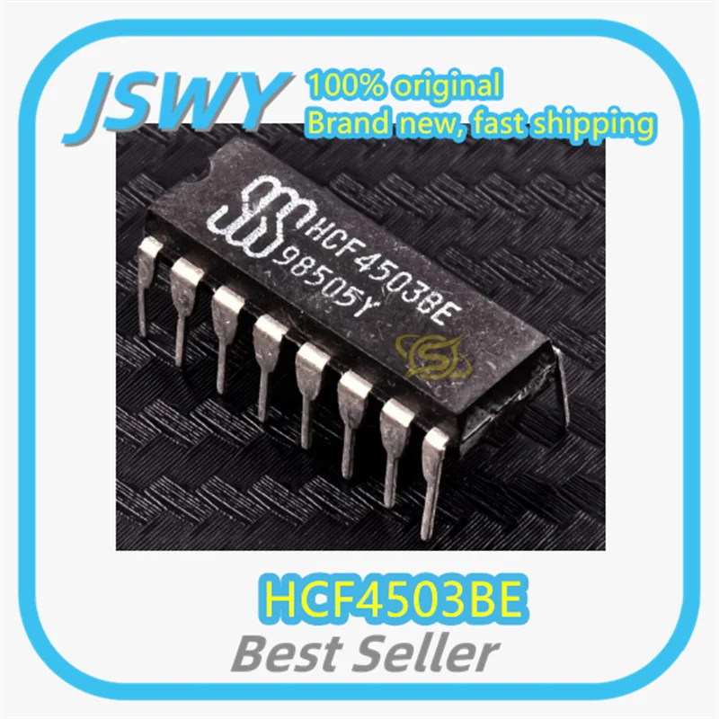 (5/50 pcs) HCF4503BE HCF4503 DIP-16 Integrated Circuit IC In Stock Fast Shipping Electronics Brand New