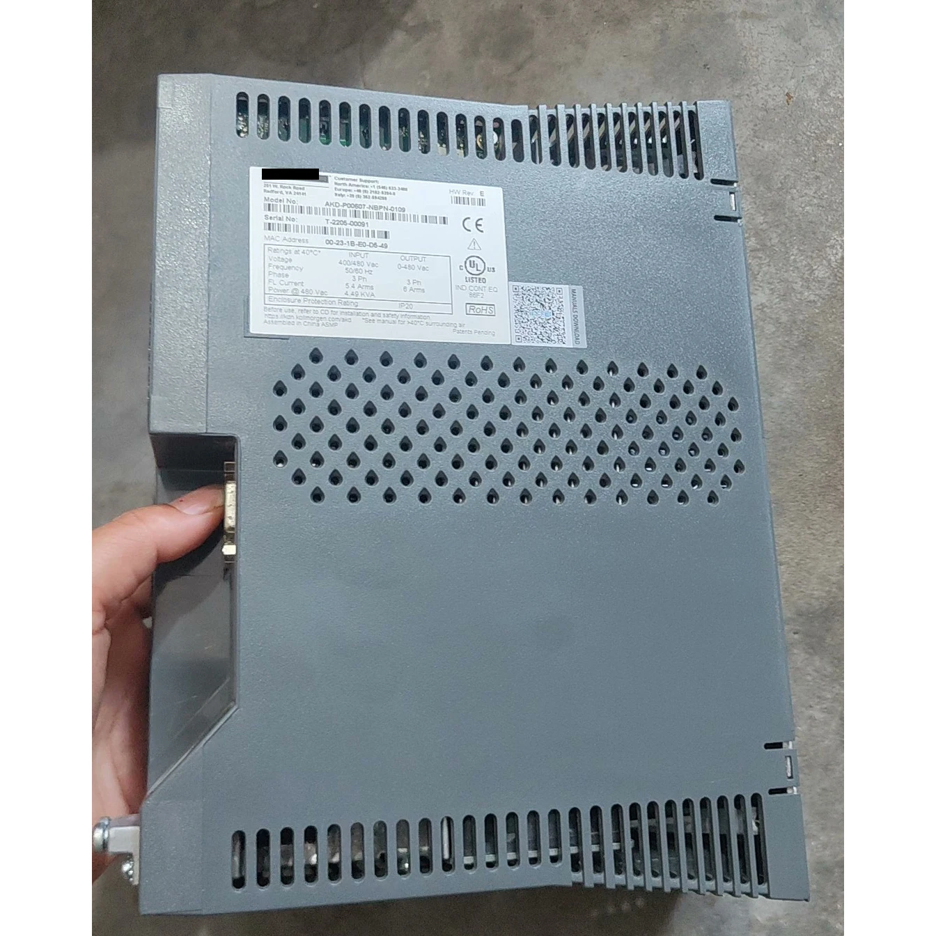 AKD-P00607-NBPN-0109 Servomoteur