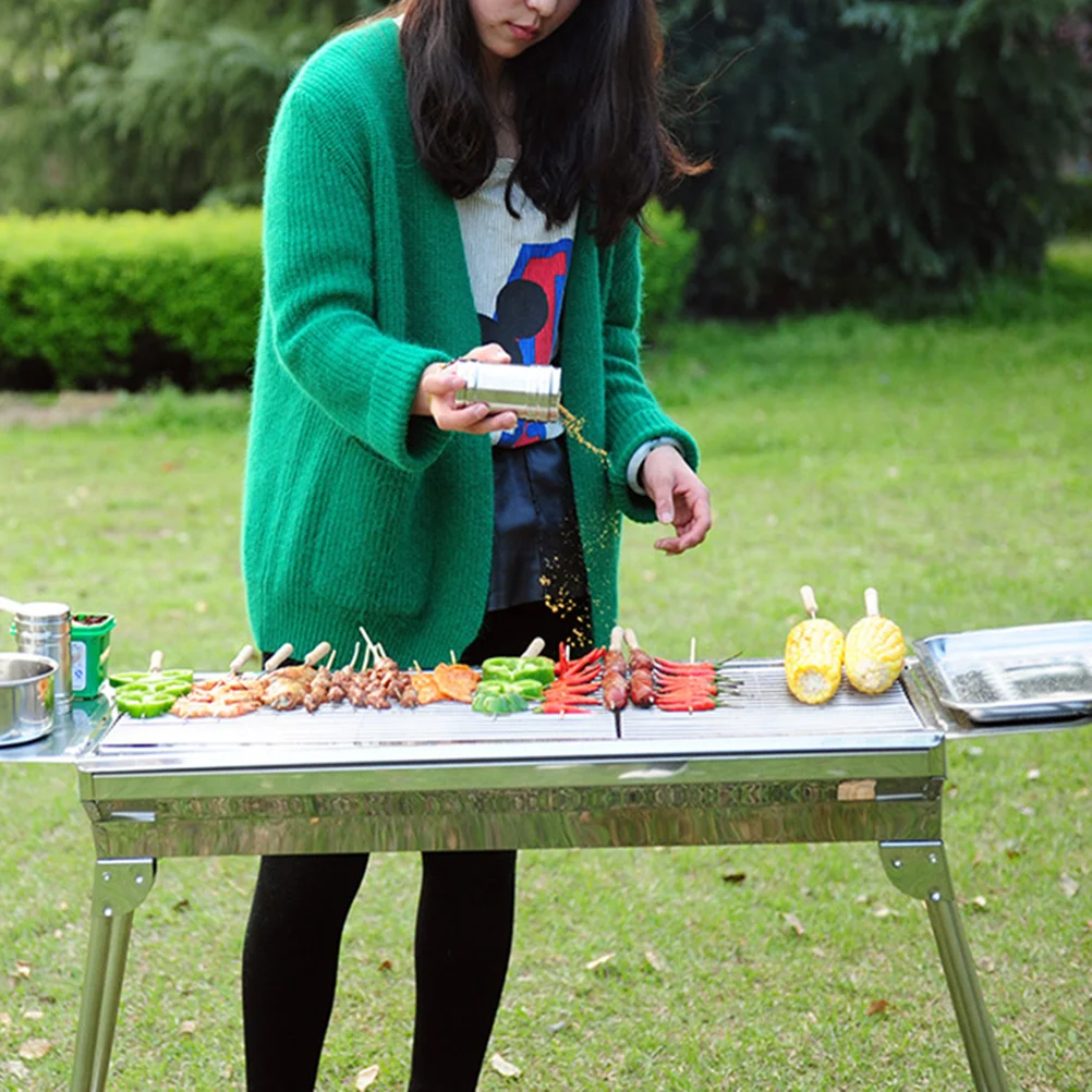 

1 pc Stainless Steel Seasoning Can 5X9.5Cm Rotatable Multi-Hole Spice Shaker Salt Sugar Pepper Container Kitchen Condiment