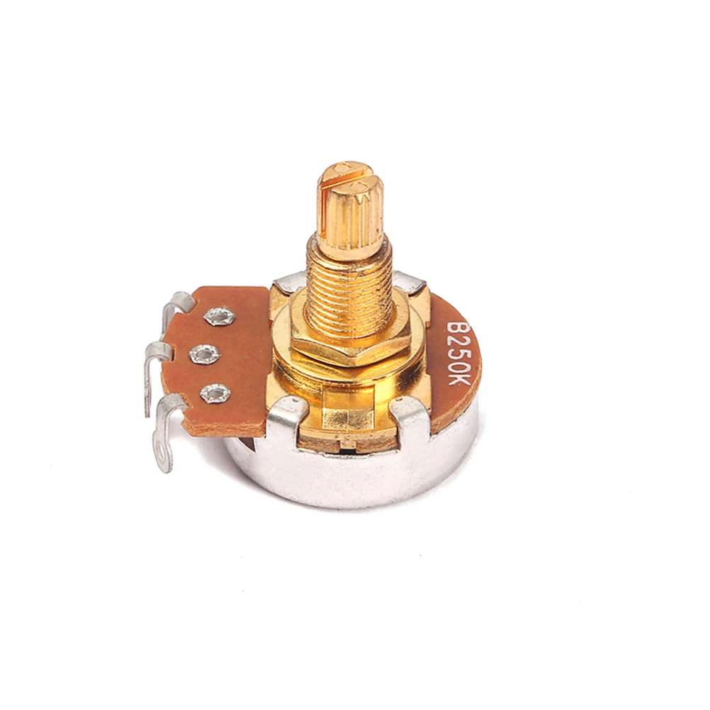 

Potentiometer Guitar Amp B250k Solder Lugs Pearlescent Audio-potentiometers Volume