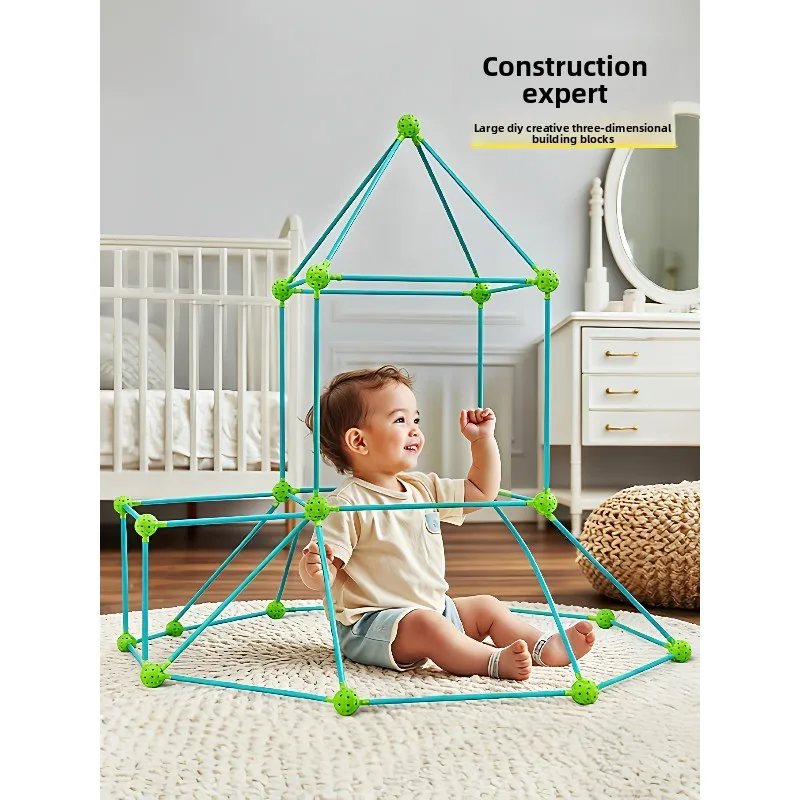 

Construct Daren Space DIY Building Blocks Educational Toy for Children Boys Girls STEM Creative Assembly Birthday Gift