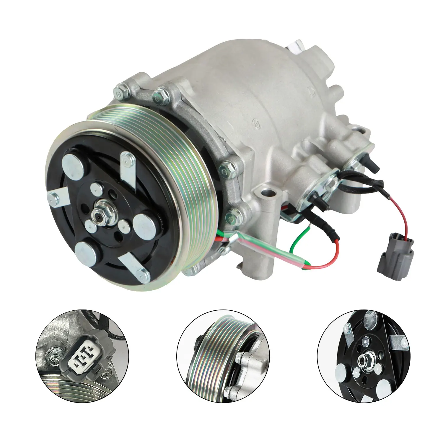 New AC Compressor For 2004-2008 Acura TSX Air Conditioning Compressor CO10849T 021755R 255595 275754 3016770 38810RBBA01 5512348 57886 58886 Automobile Professional Accessories
