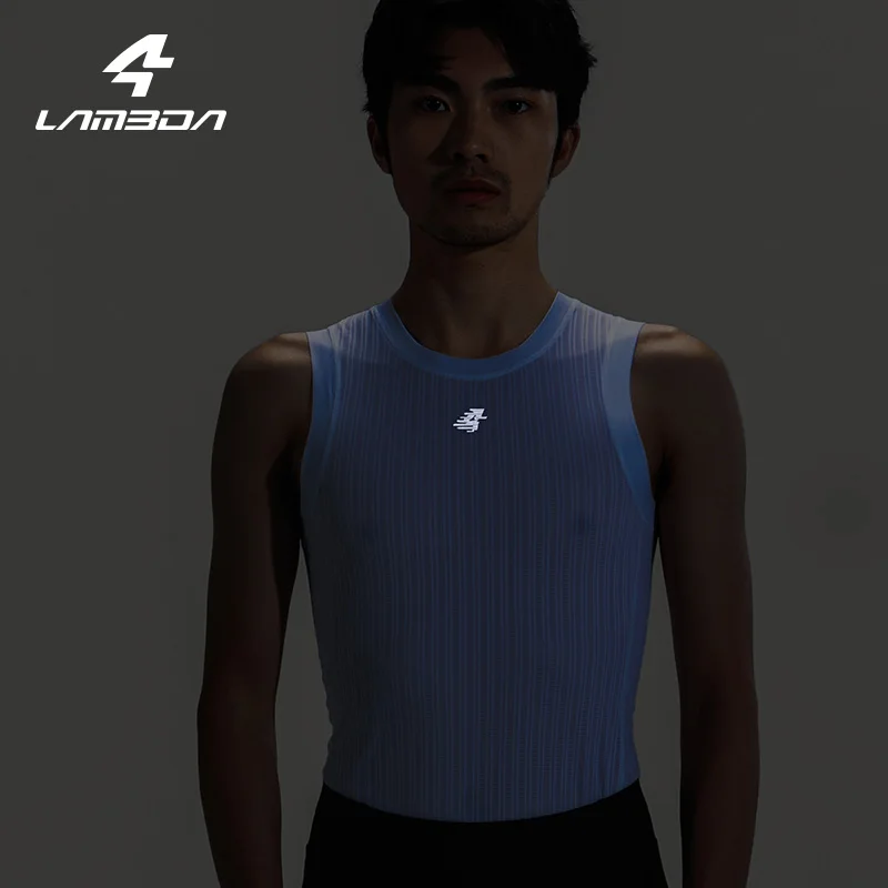 LAMEDA Men\'s Cycling Base Layer Moisture-wicking Breathable Road Bike Undershirt Quick Dry Bicycle Sports Vest Riding Clothing