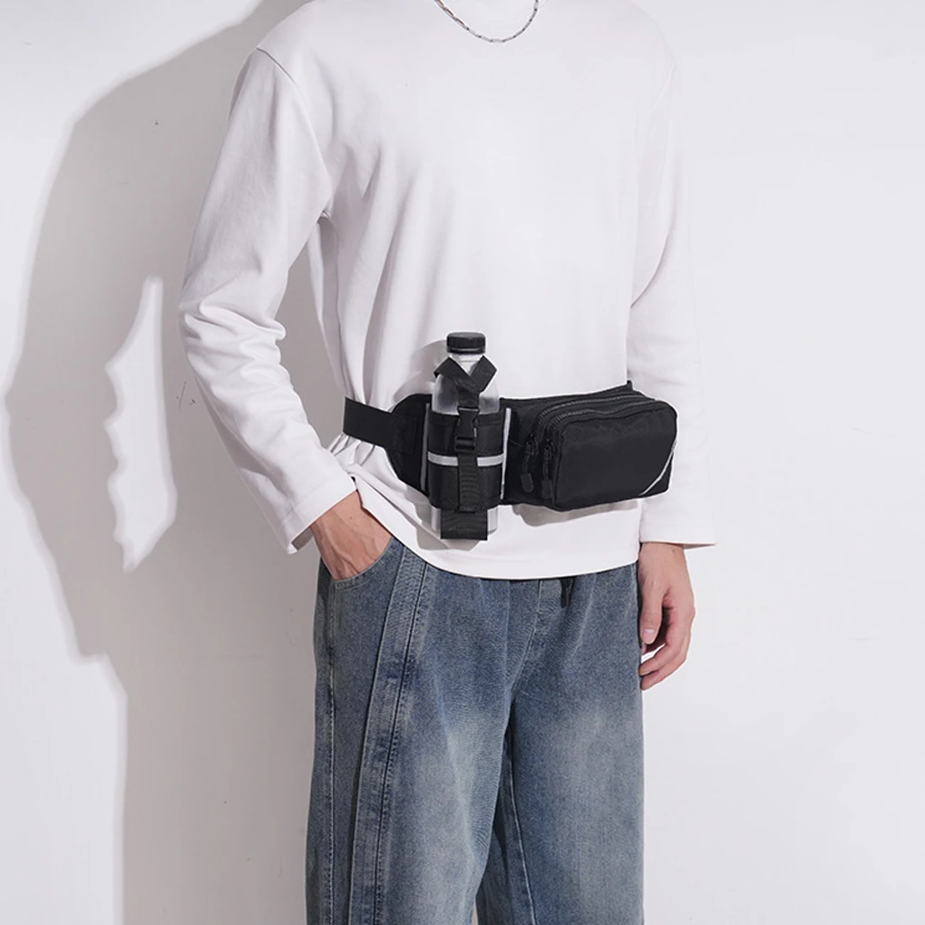 حقيبة جري أكسفورد للمشي لمسافات طويلة مع حافظ على رطوبة على حزام الجري وزجاجة حزمة الخصر للعدائين