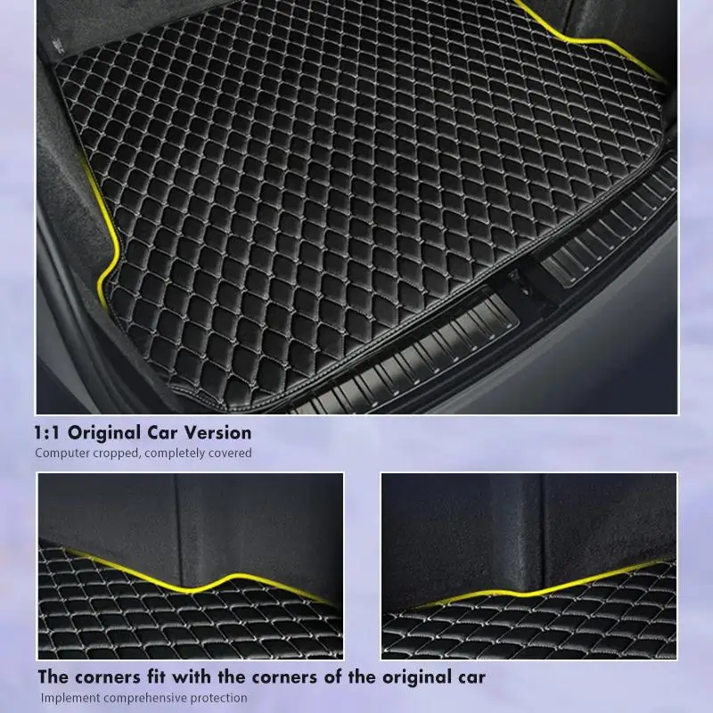 Car Floor Mat Trunk Carpet For Audi Q3 2013-2026 Custom Leather Carpet Car Accessories Car Interior Decor Styling