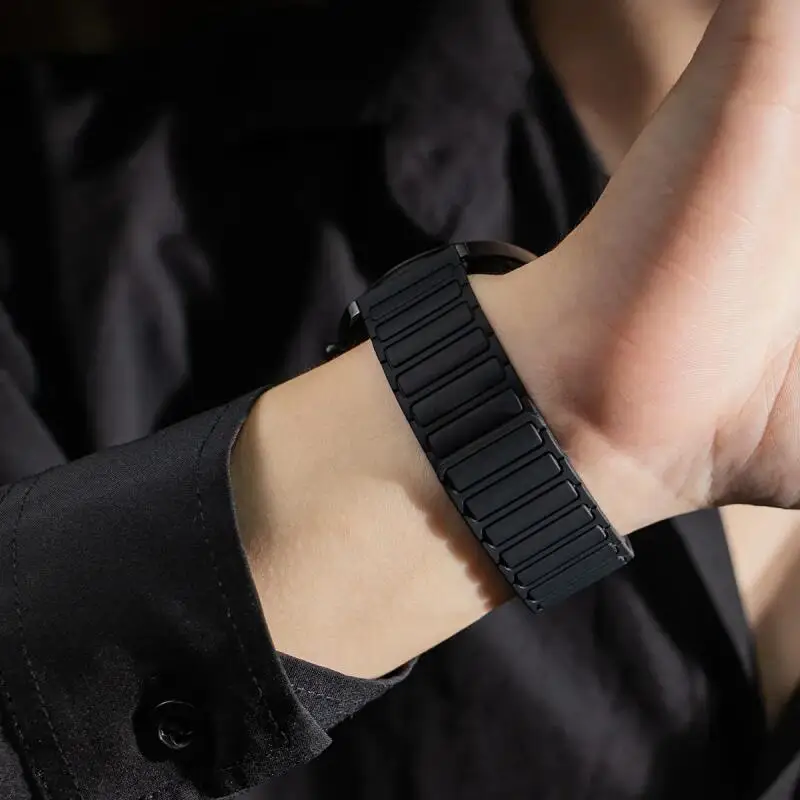 Magnetic Silicone Strap For CMF Watch Pro 3 Band Bracelet Correa Wristband For CMF By Nothing Watch Pro 3 2 1 Sport Watchband