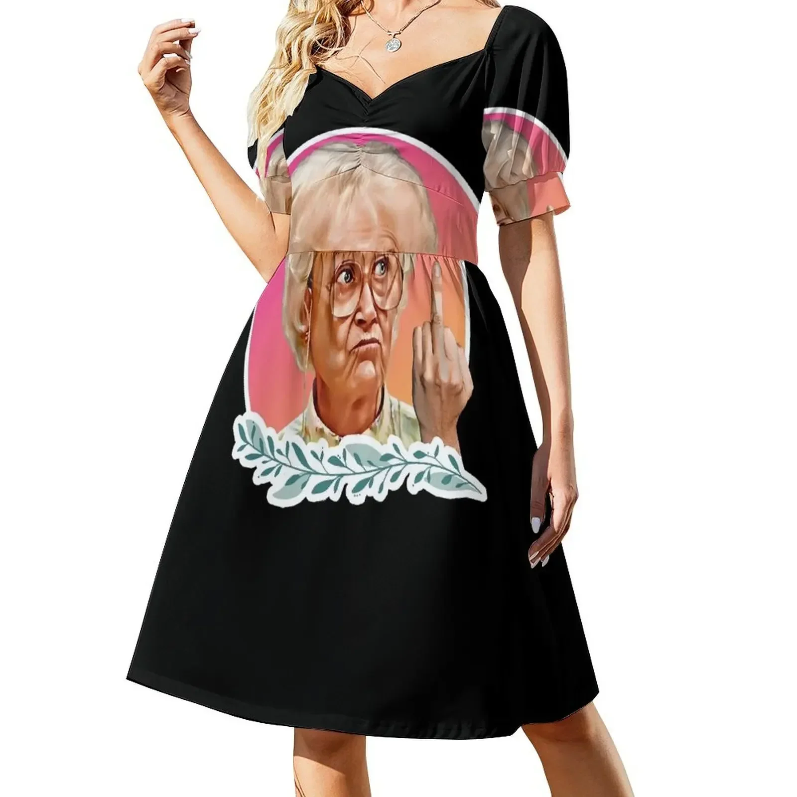 

Golden Girls Sophia Short-Sleeved Dress women's dresses luxury party dress women elegant luxury Dress