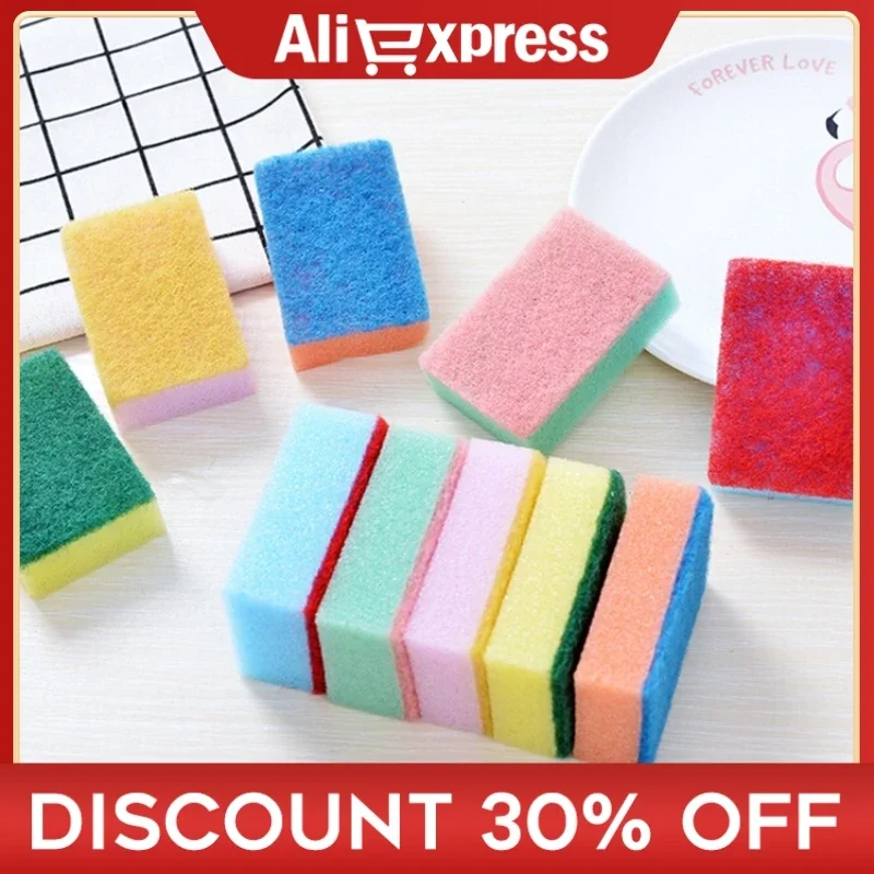 1~10pcs Melamine Sponge Eraser Sponge Cleaner Universal Dishwashing Sponge Washing Scourer Kitchen Bathroom Cleaning Accessrices