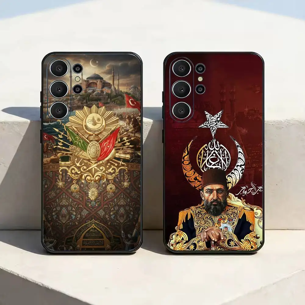 Classic Empire O-Ottoman Phone Case For Samsung S25,S24,S21,S22,S23,S30,Ultra,S20,Plus,Fe,Soft Silicone Black Cover