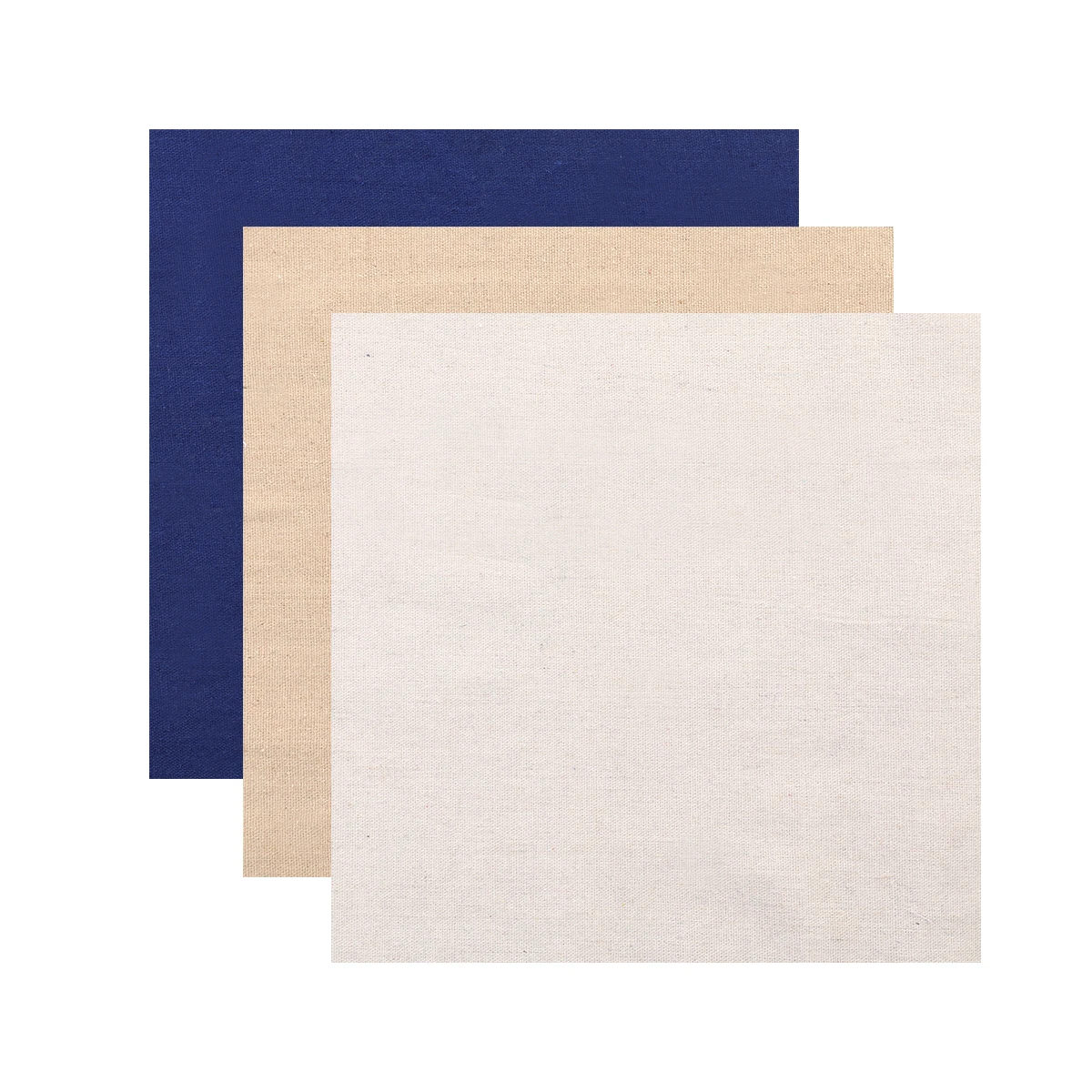 

new style3PCS/7pcs/new style Cross-stitch Plain Cotton Linen Fabric 30*30cm DIY Cross-stitch Weaving Fabric