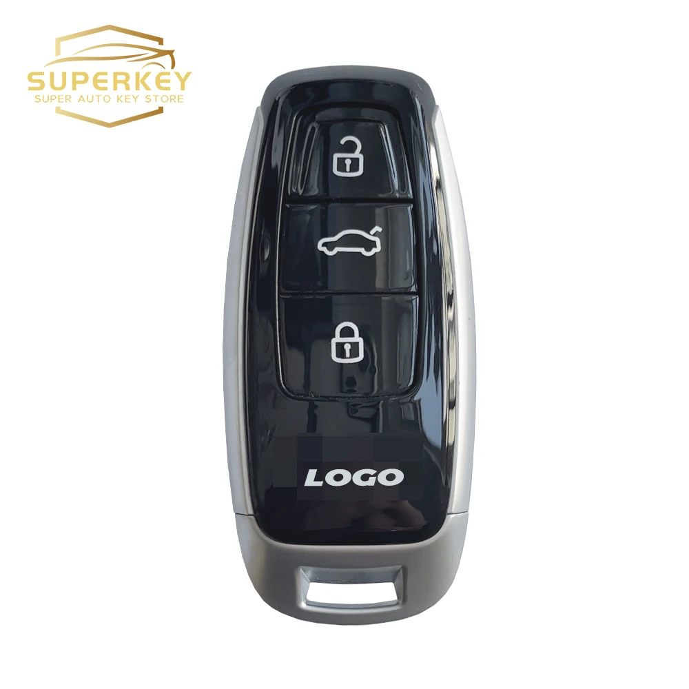 SUPERKEY Modify For Audi New Style Keyless Smart Car Key Shell Case For 2008 2009 2011 2013 2014 Audi A3 Q3 Q2L A5 S3