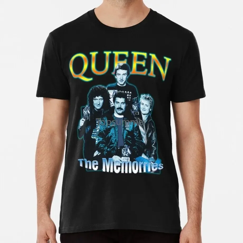 

Men Shirt Queen Bohemian Rhapsody Rock Band Women Tshirt