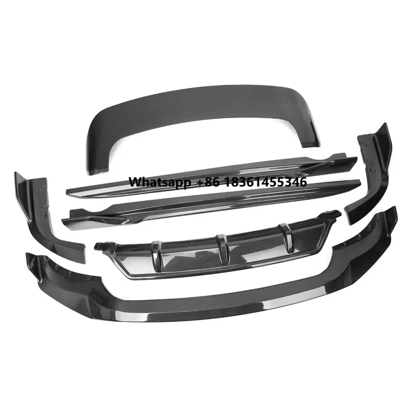 

High Quality Carbon Fiber Body Kits for X5 G05 2019+ Front Bumper Lip Rear Diffuser Side Skirt