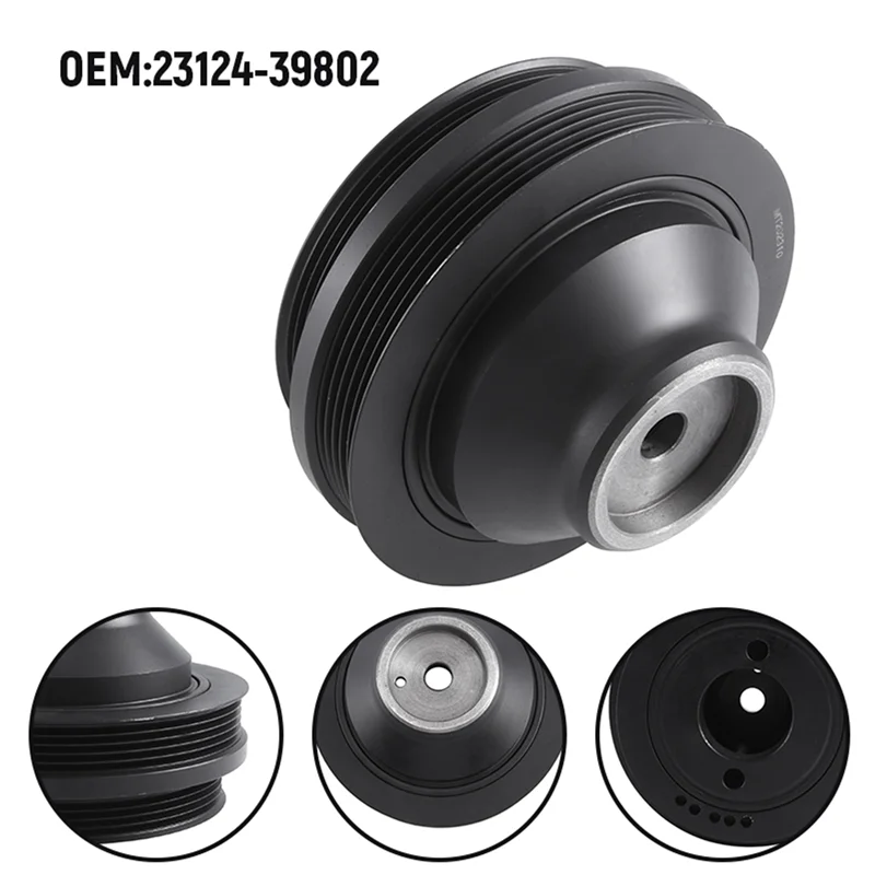 

Easy To Use 23124-39802 Car Harmonic Balancer Crankshaft Pulley Replacement 2312439802 For Kia Sorento 3.5 2003-2006