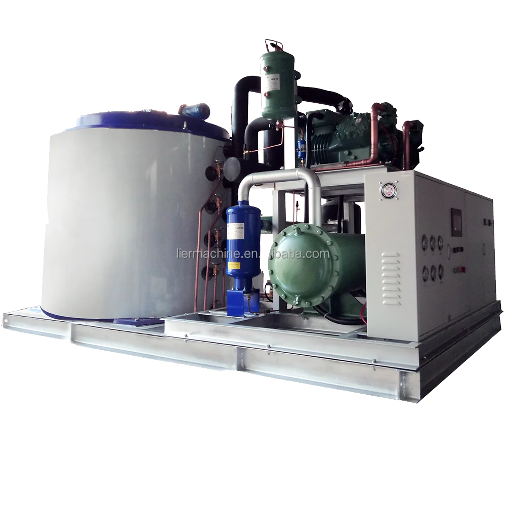 High-quality 15Ton Flake Ice Machine Produces 15000kg Flake Ice with Affordable Price and Guaranteed Quality